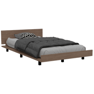 Cama Sencilla Wesley, Miel, incluye tendido de tablones