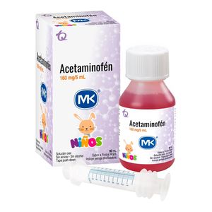Acetaminofen Mk Jarabe 160Mg/5Ml Frasco  X 90Ml