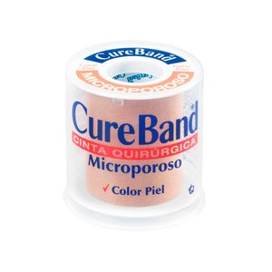 Microporoso Cureband Color Piel 2 X 5Yd (5Cm x 4.50M) X 1Und