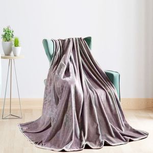 Manta Esencial Unicolor Gris Extradoble