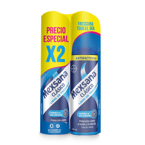 Mexsana Clásico Spray Desodorante Para Pies x 2und x 260ml