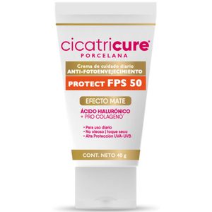 Crema Antiedad Protector FPS 50 Cicatricure Porcelana X 40g