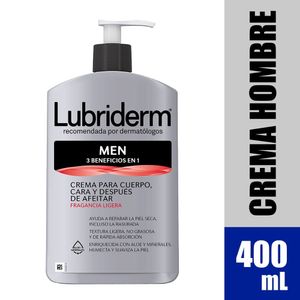 Crema Corporal Lubriderm For Men X 400ml