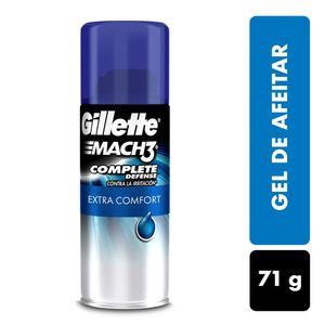 Gel De Afeitar Gillette Mach3 Complete Defense Extra Comfort 71g