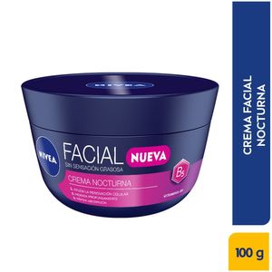 Crema Nivea Facial Cuidado Noche X 100G