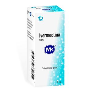Ivermectina Mk 6Mg Gotas Frasco X 5Ml