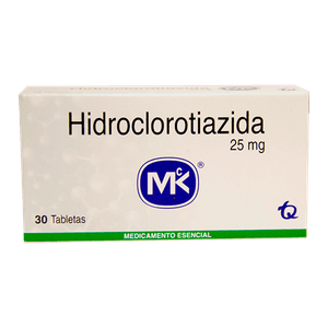 Hidroclorotiazida Mk 25Mg Caja X 30 Tabletas