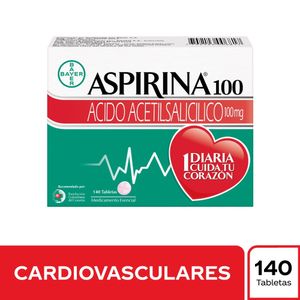 Aspirina 100 Mg Ácido Acetilsalicílico