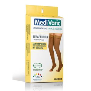 Media Muslo Unisex Terapeutica Opaca 20-30 Medivaric