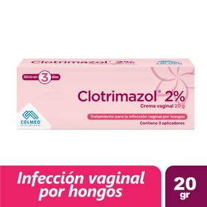 Clotrimazol 2% Colmed Crema Vaginal X 20G