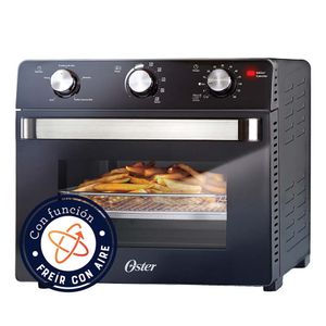 Horno con Freidora de Aire Oster 22 Litros Antiadherente TSSTTVMAF1NS Negro